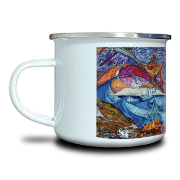 Full Moon Antics Enamel Mug Thumbnail