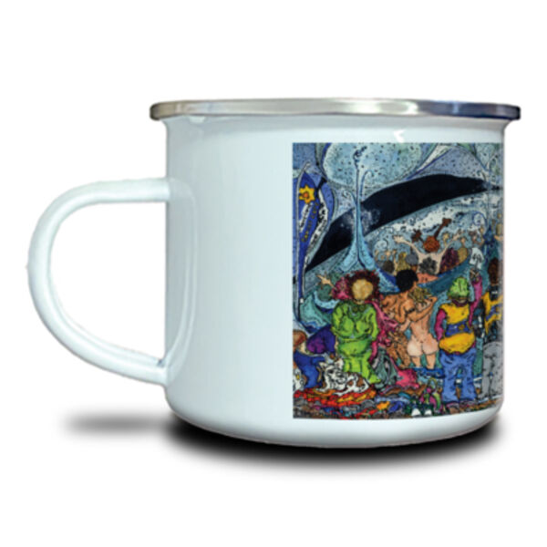 Skinny Dip World Record Enamel Mug Thumbnail