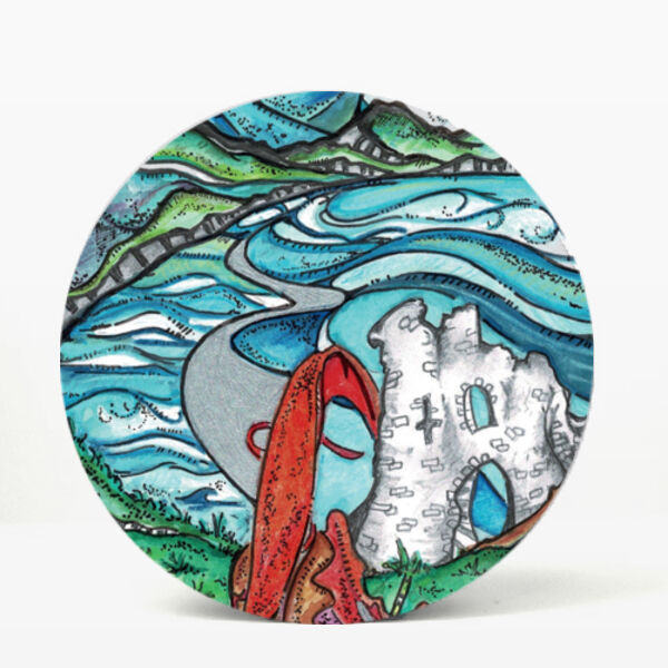 Pennard Castle Coaster Thumbnail