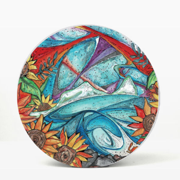 Sunflower Coaster Thumbnail