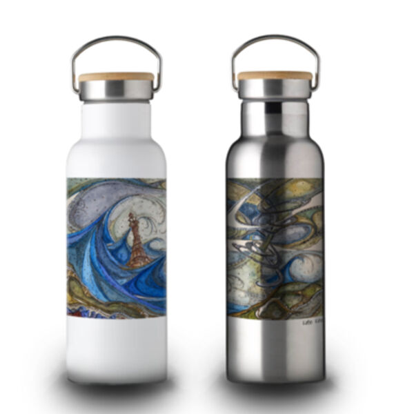 Storm on Gower Bamboo Lid Thumbnail