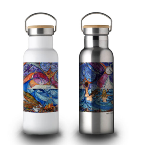 Full Moon Antics Bamboo Lid Thumbnail