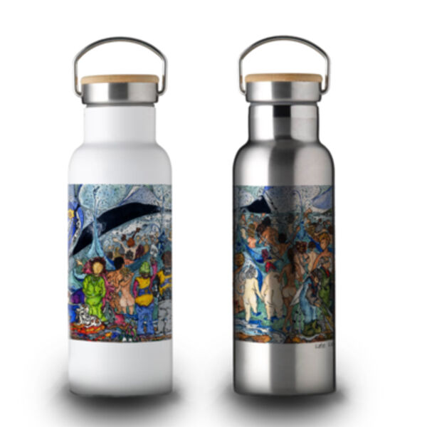 Llangennith Skinny Dip World Record Bamboo Lid Thumbnail