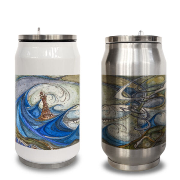 Storm on Gower Can Flask Thumbnail