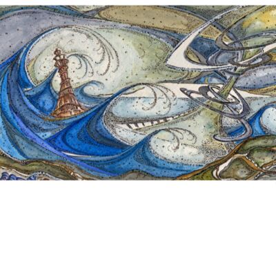 Storm on Gower Thumbnail