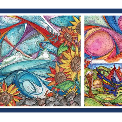 kk travel mug sunflowers   Campervan Thumbnail